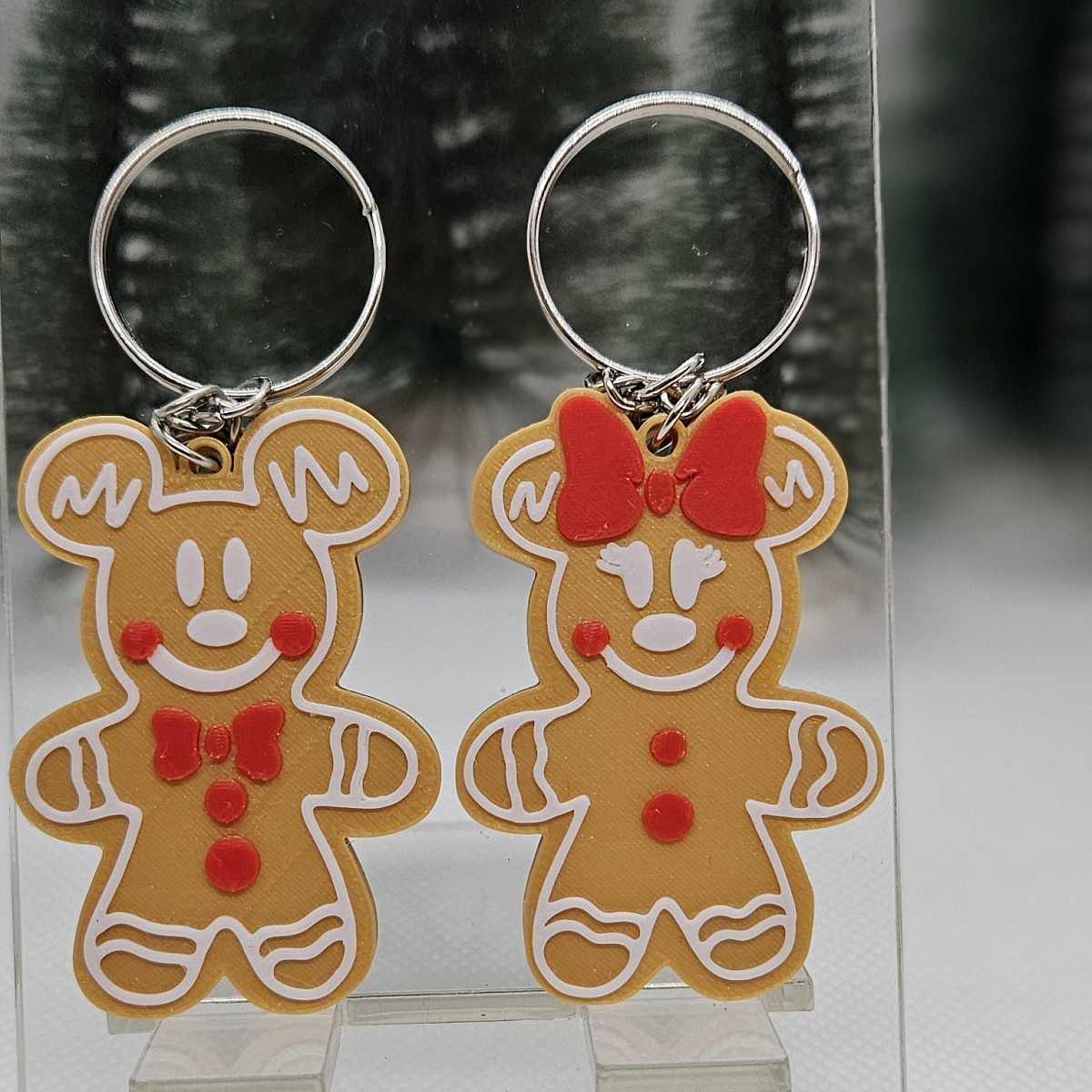 Porte-clés pain d'épices Minnie