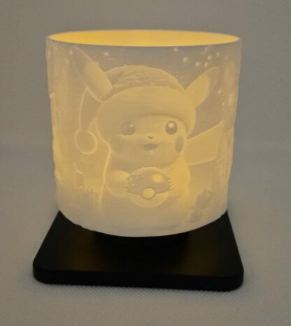 Litophanie Pikachu Noël – Image 2